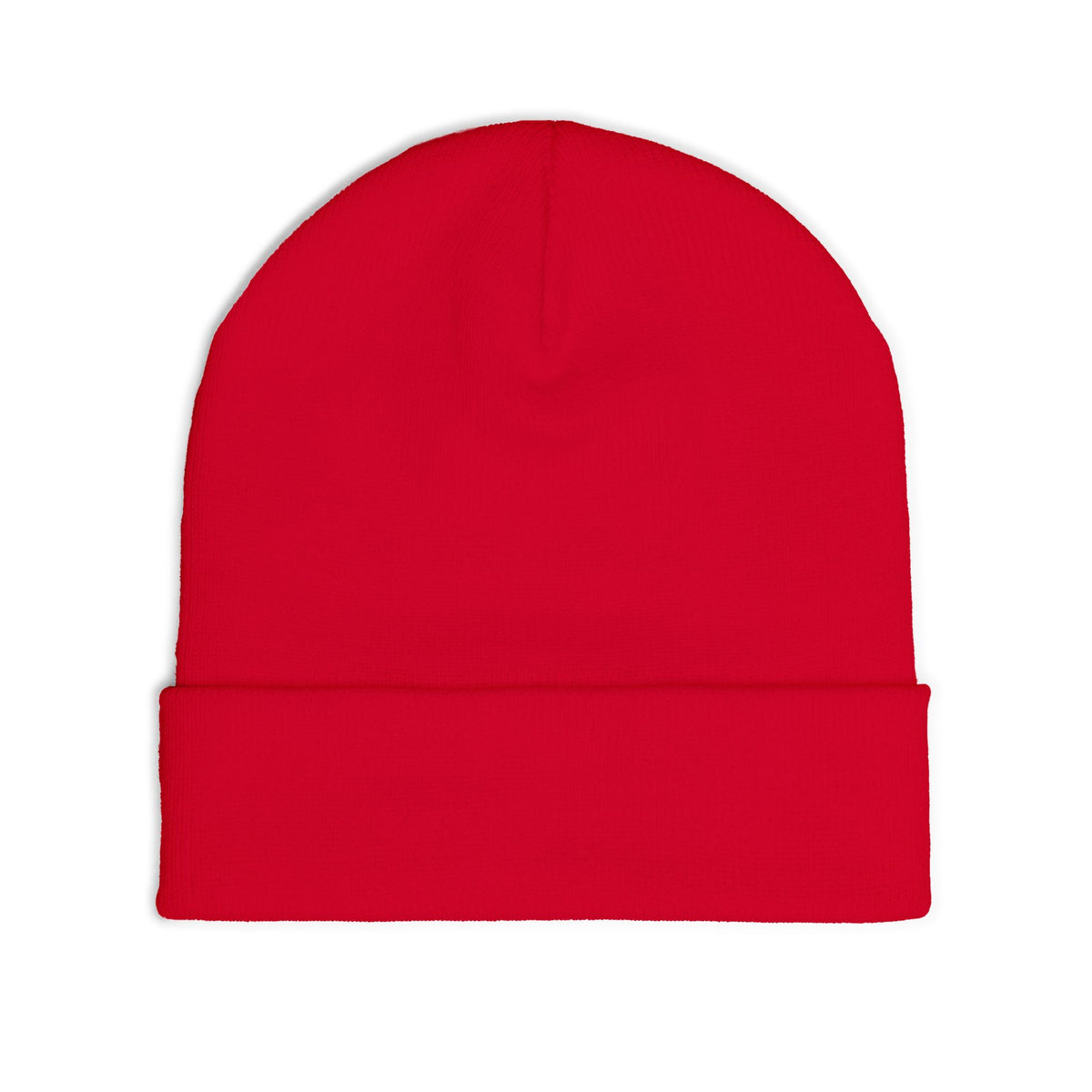 Embroidered American Flag Knit Beanie — Patriotic Winter Hat