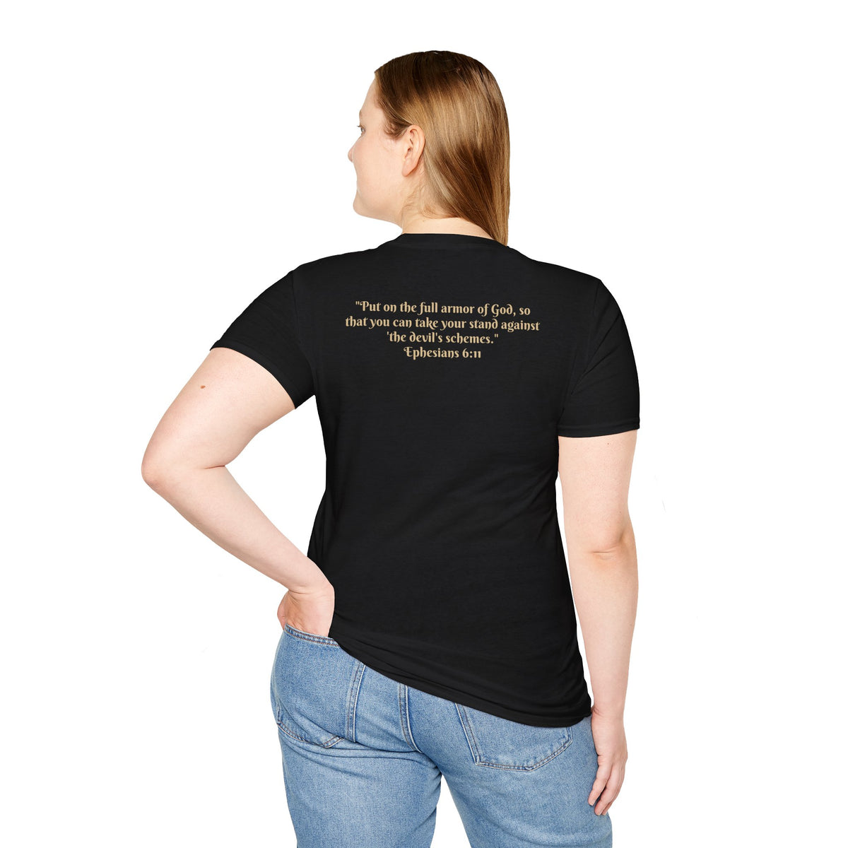 Armor of God T-Shirt — Christian Faith Prayer Tee (Ephesians 6:11)
