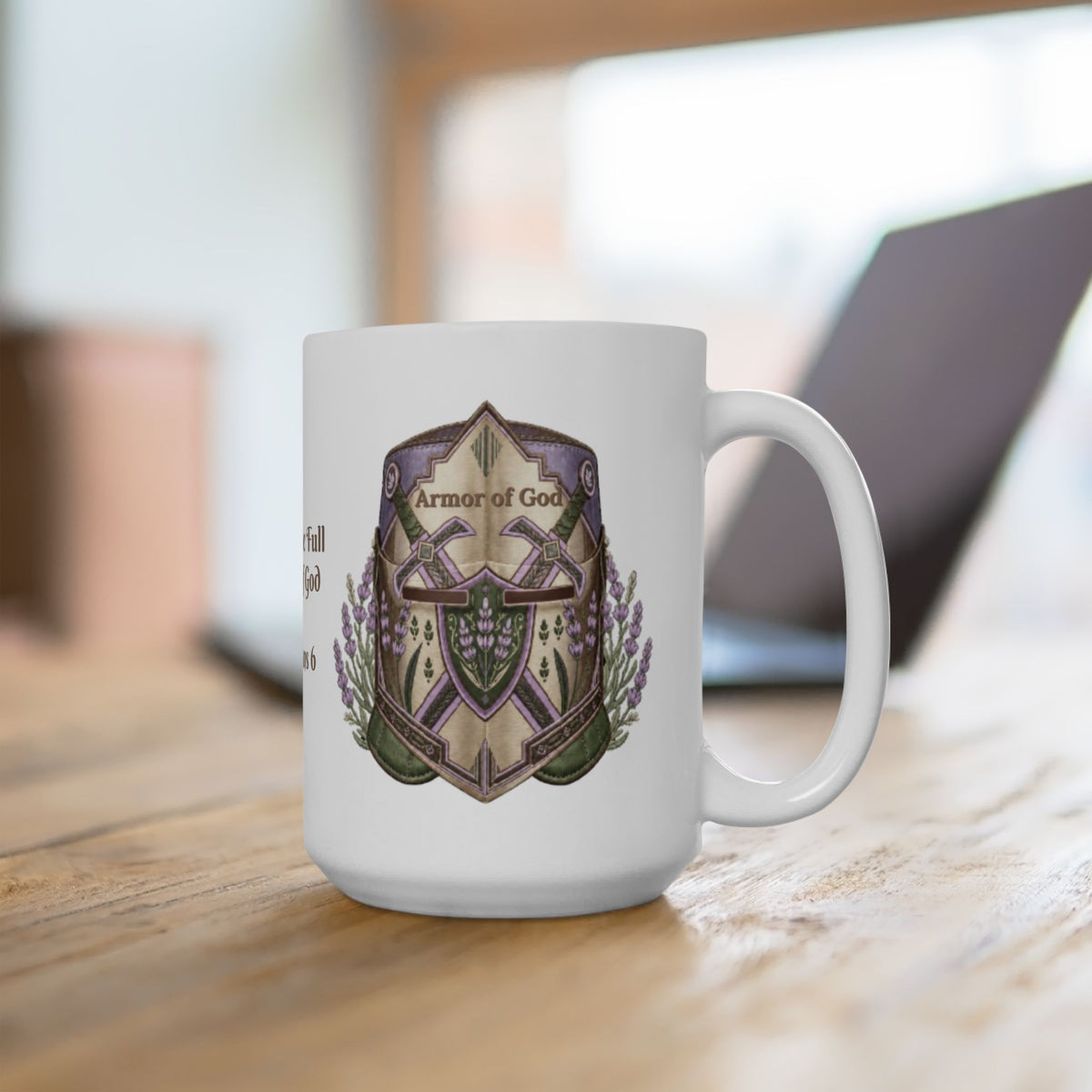 Put on the Full Armor of God Ephesians 6 Ceramic Mug