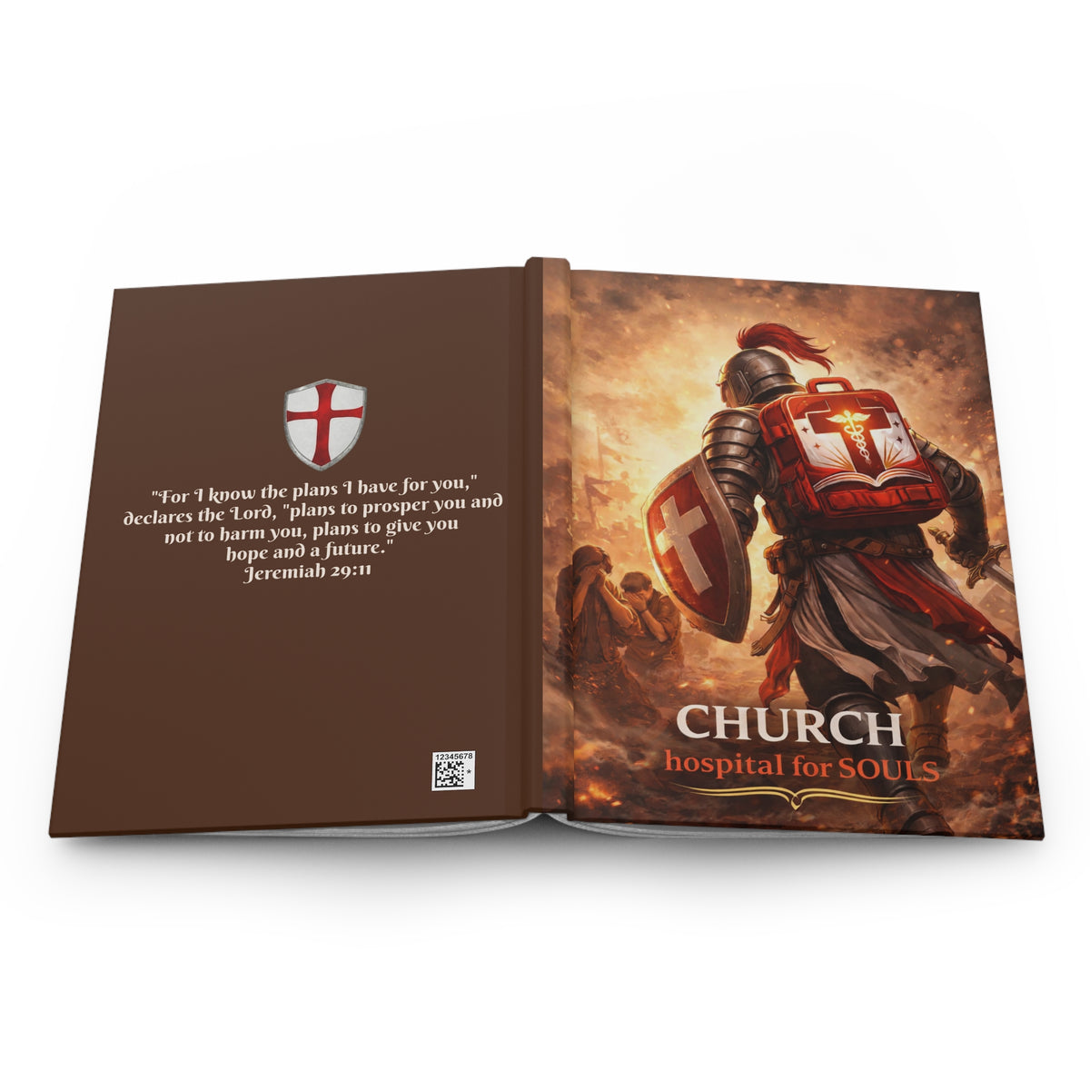 Church — Hardcover Lined Journal (Hospital for Souls)