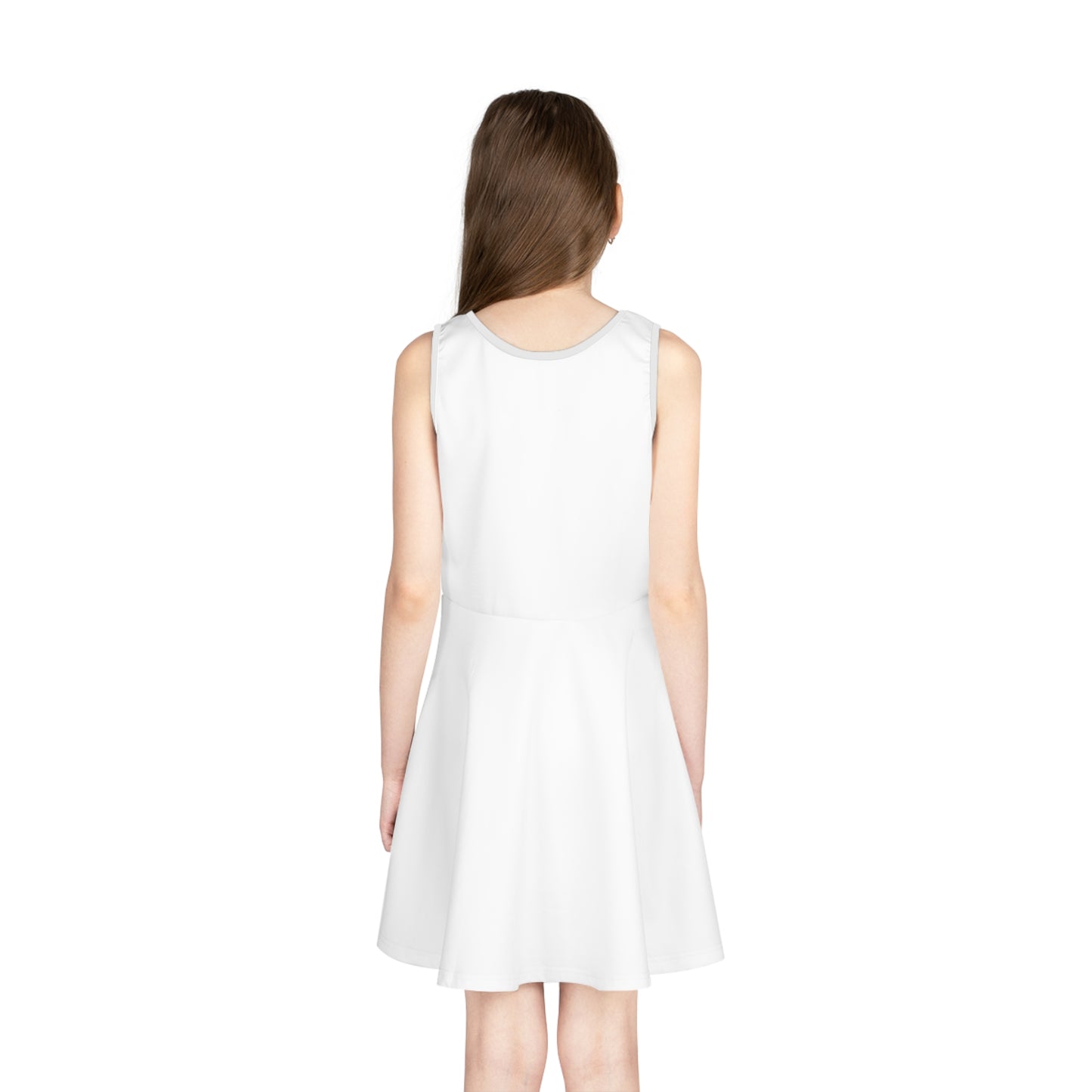 Girls' Sundress — "Fragrance of Christ" Floral Tank Dress