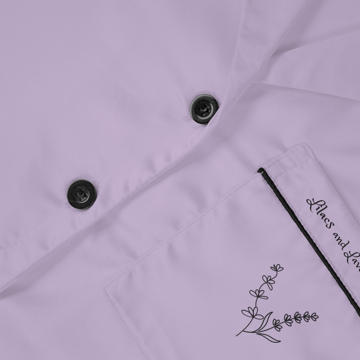 Lilacs and Lavender Signature Satin Pajama Set