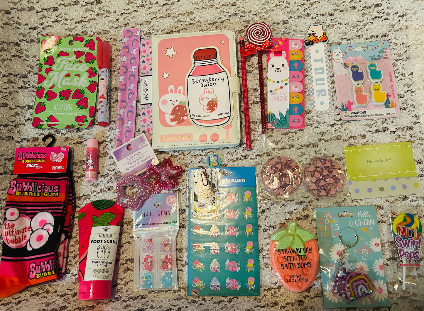Strawberry Juice Kawaii Gift Package