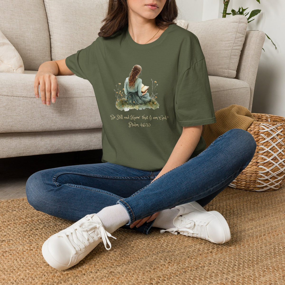 "Be Still And  Know That I Am God"  T-Shirt
