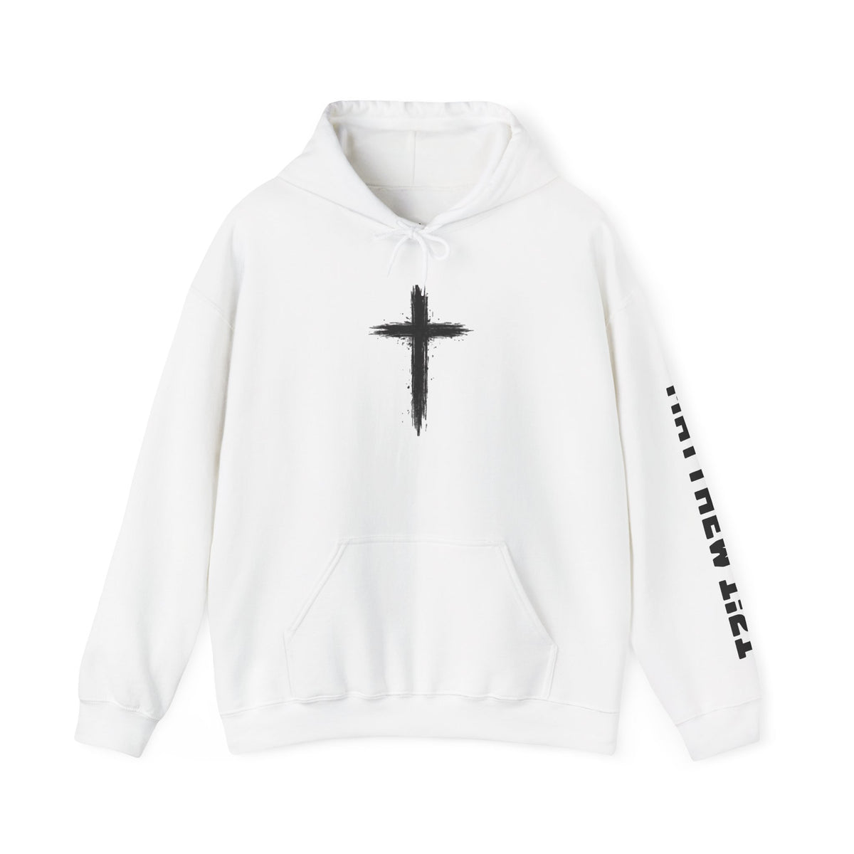 Yeshua Saves Christian Cross Hoodie