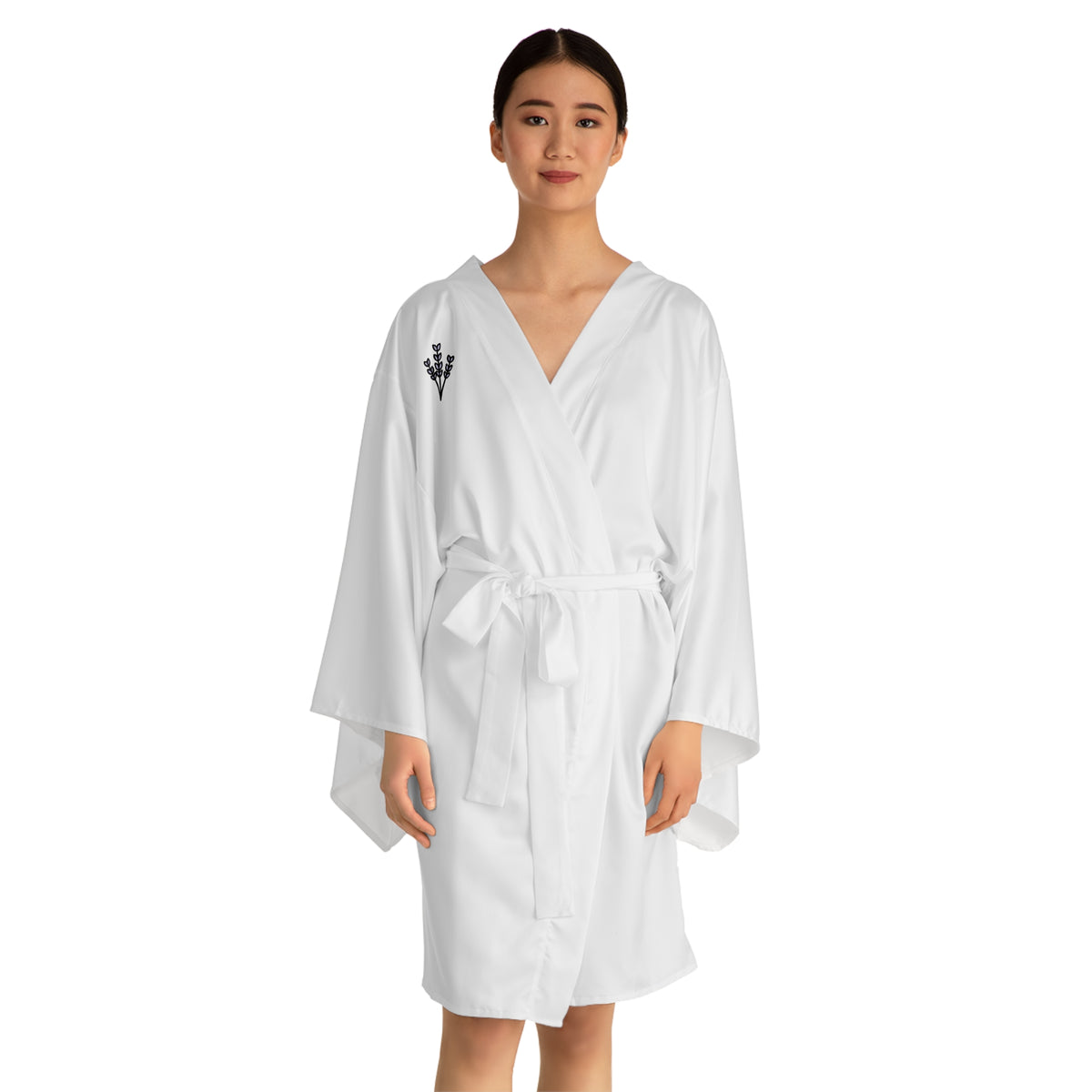 Kimono Robe — 'Fragrance of Christ' Minimal White Spiritual Robe