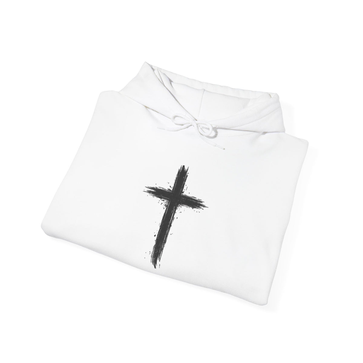 Yeshua Saves Christian Cross Hoodie