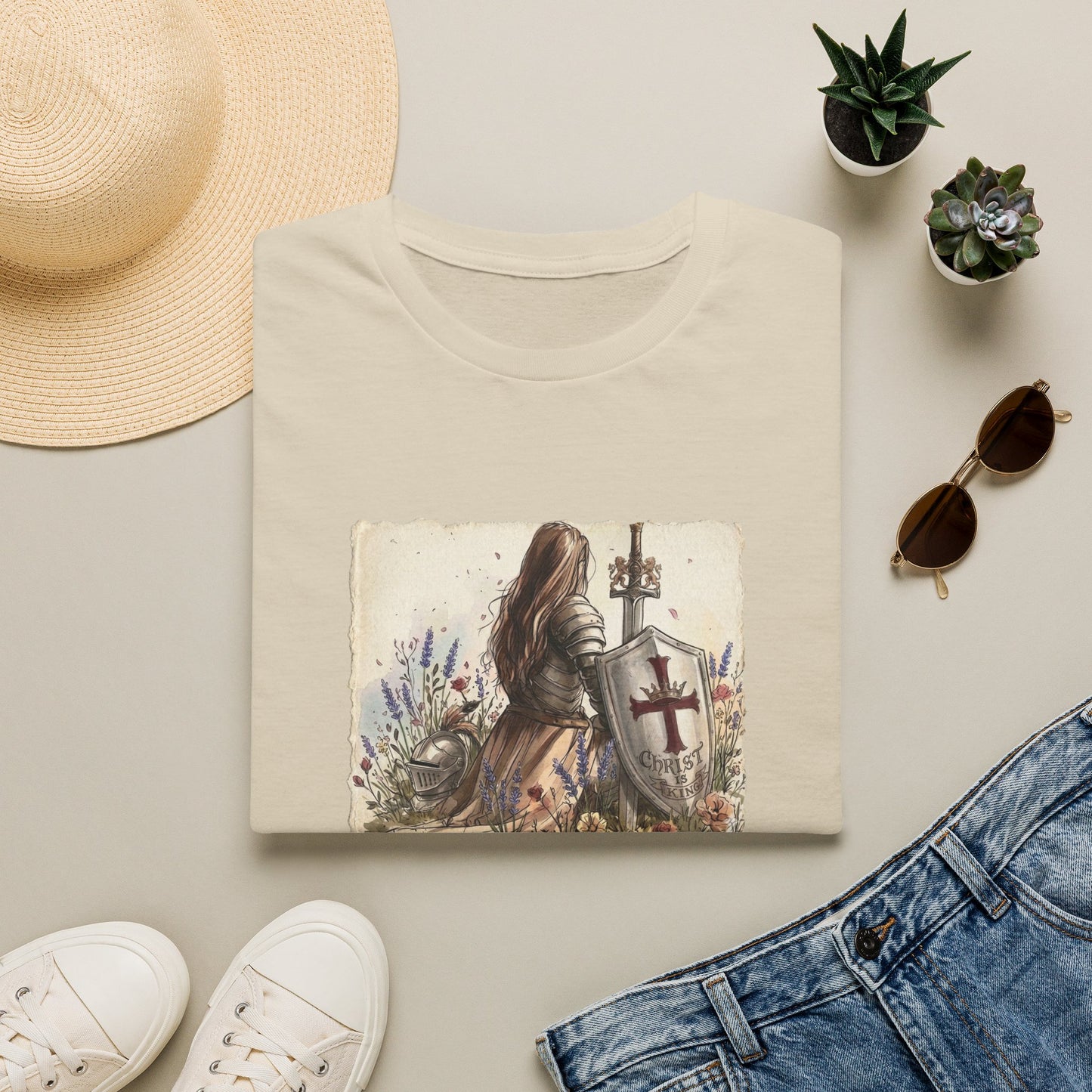 Armor of God T‑Shirt — Christian Faith Warrior Tee