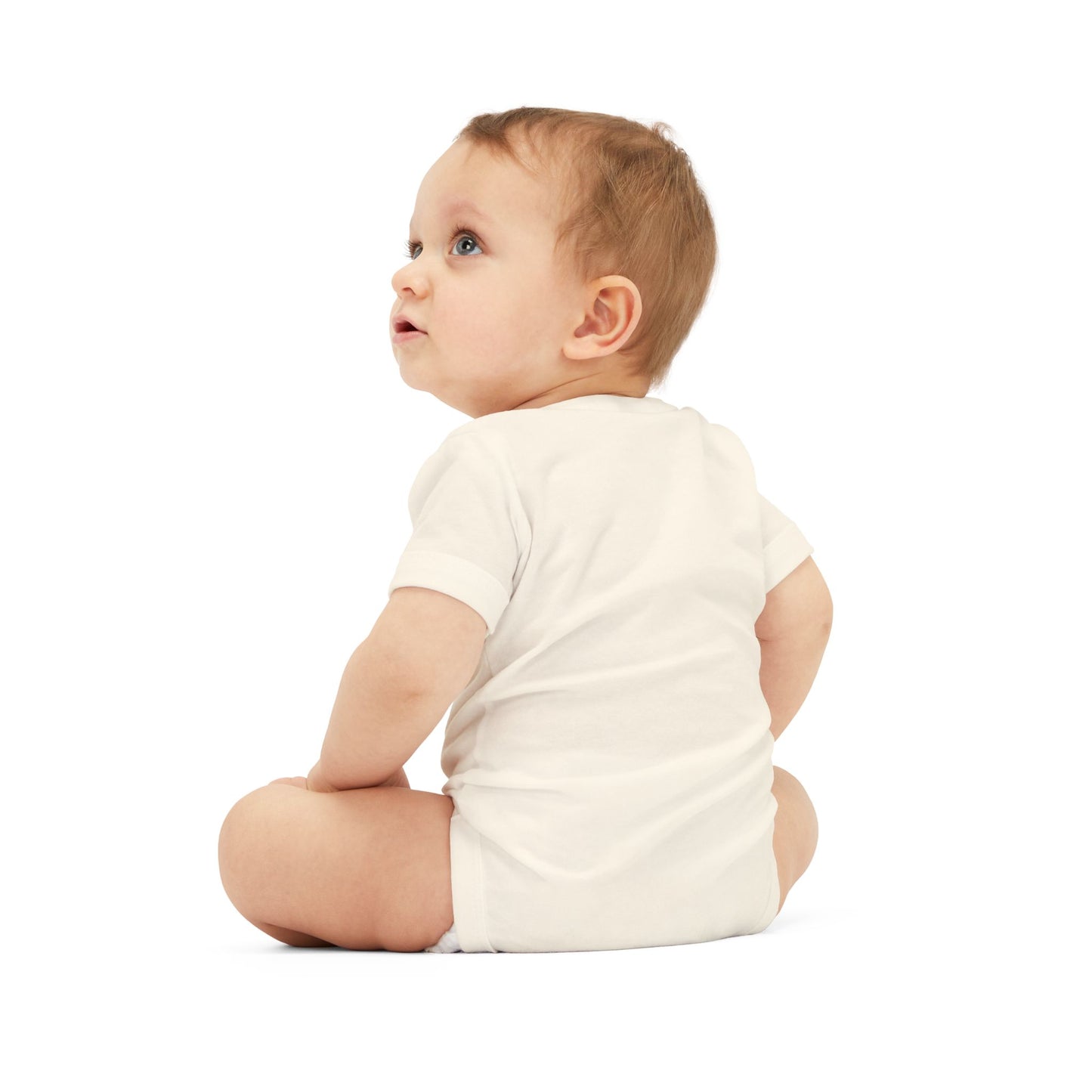Infant One-Piece Bodysuit — "a tiny spark of sunshine" Minimal Floral Baby Onesie