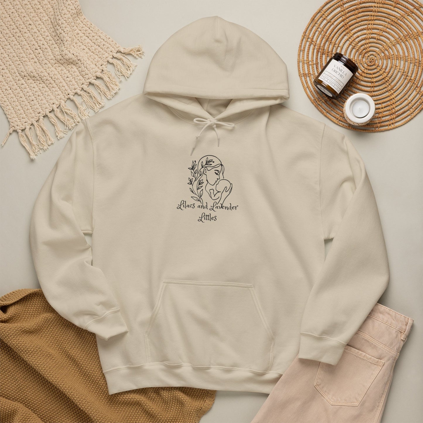 Cute Dog Floral Hoodie — 'Best Day Ever' Graphic Sweatshirt