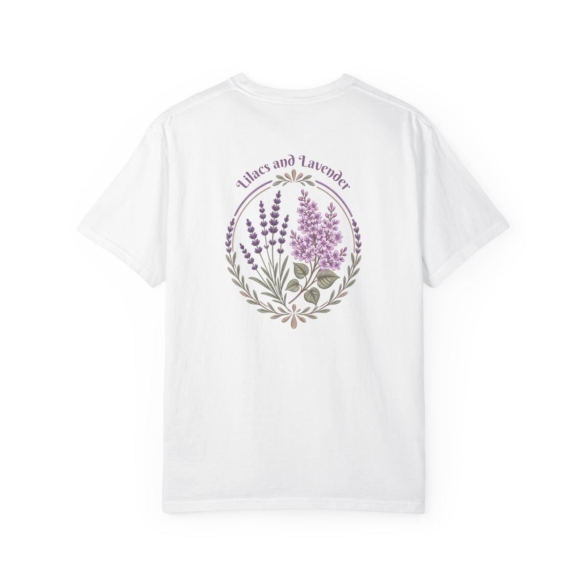 Lilacs and Lavender Floral T-Shirt