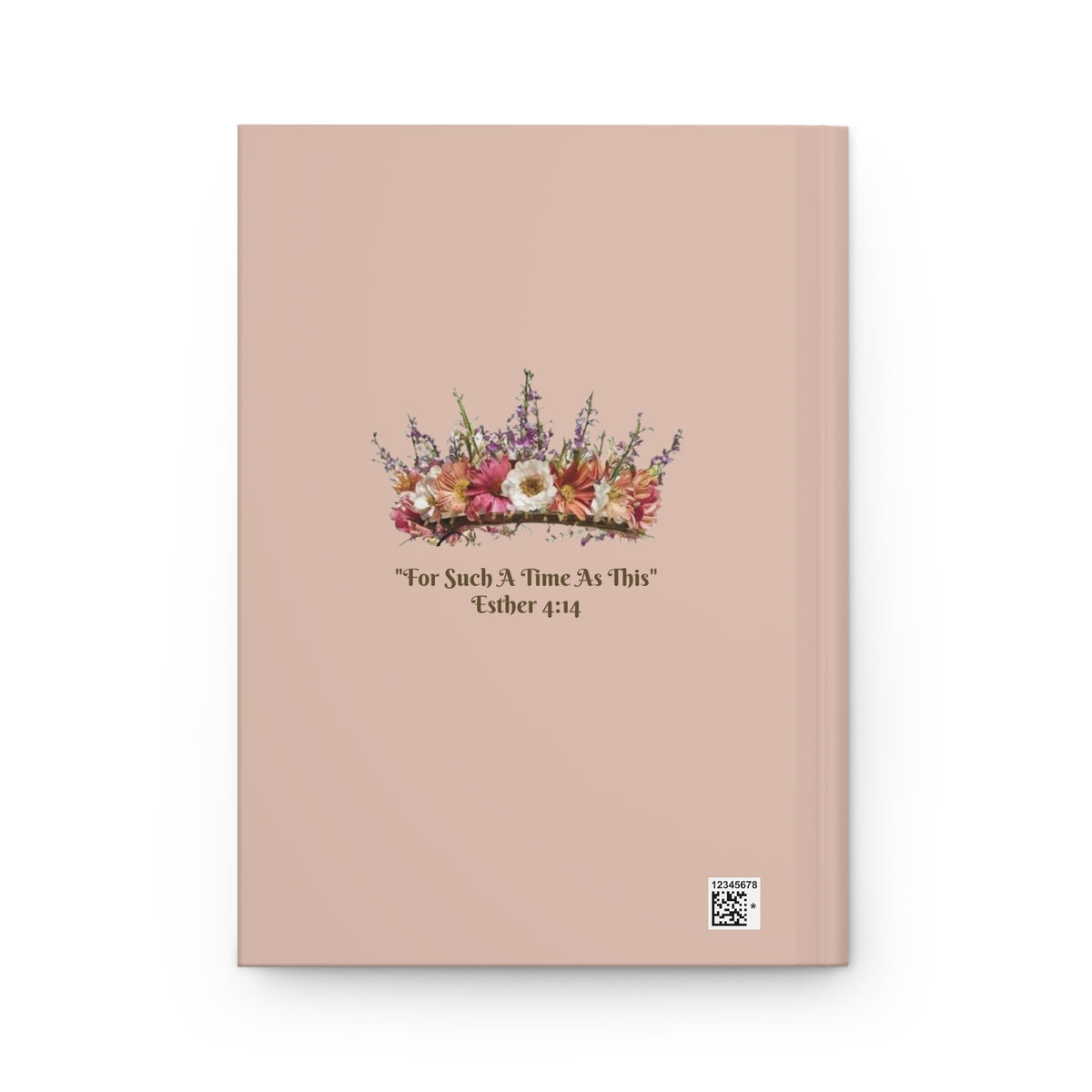 Queen Esther Journal — 'For Such A Time As This' Floral Lined Hardcover
