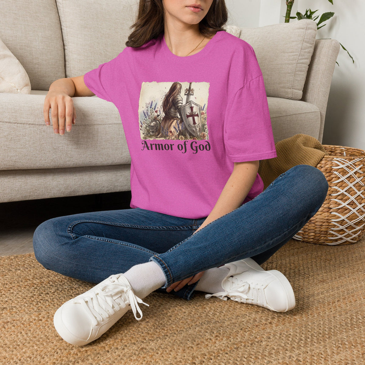 Armor of God T‑Shirt — Christian Faith Warrior Tee