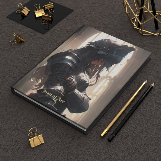 Joan of Arc Armor Hardcover Journal — Lined Inspirational Christian Notebook