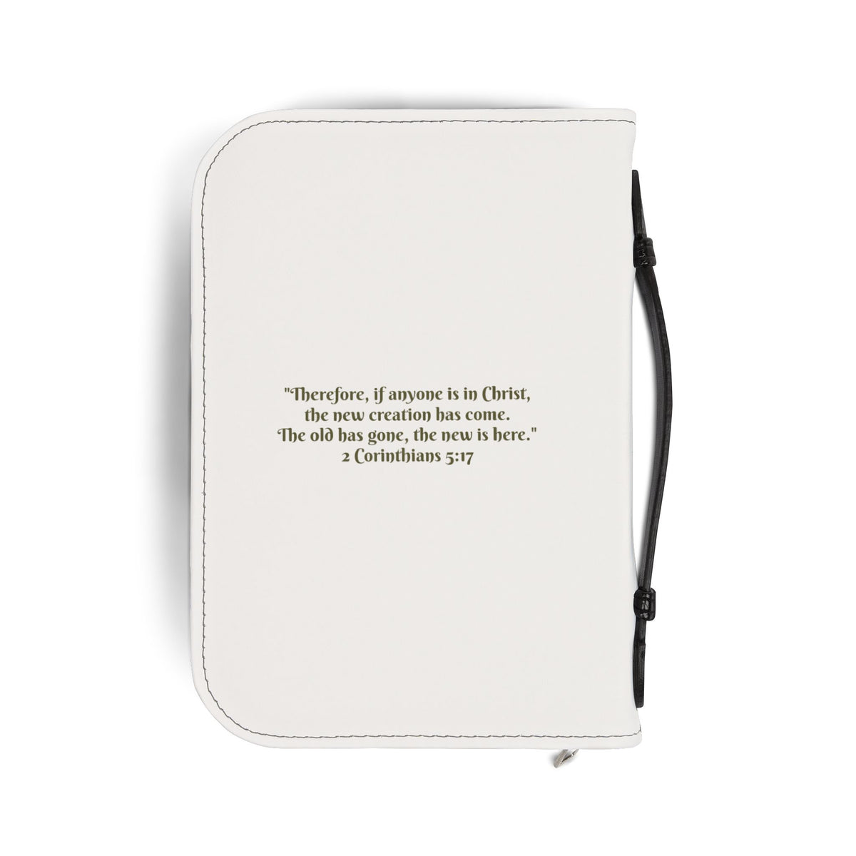 Bible Cover — 'Rise Anew' Phoenix Design with 2 Corinthians 5:17 Scripture