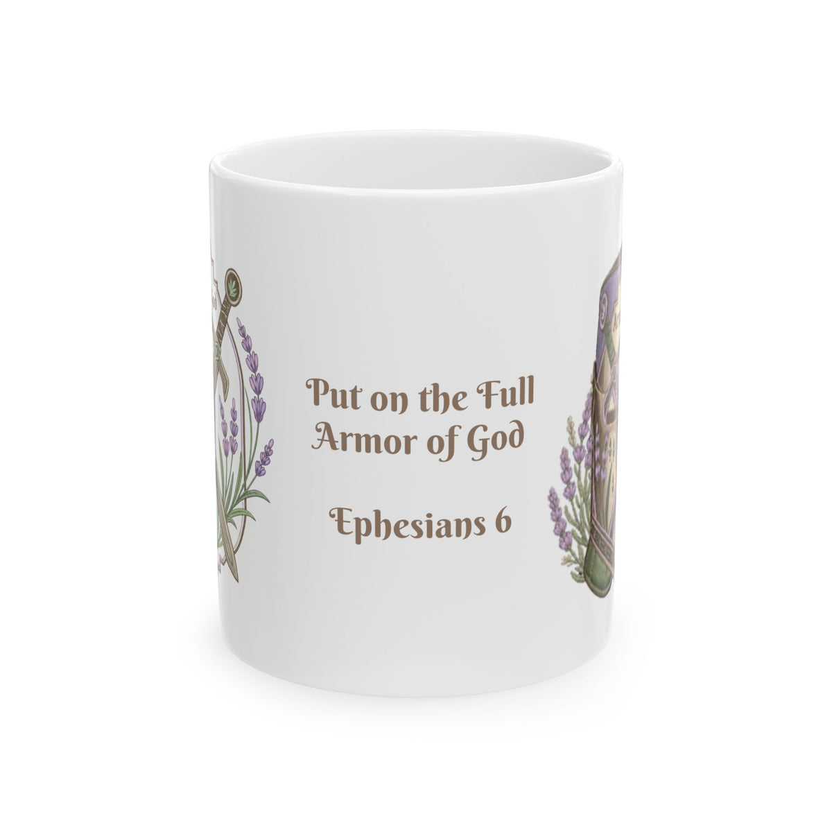 Put on the Full Armor of God Ephesians 6 Ceramic Mug