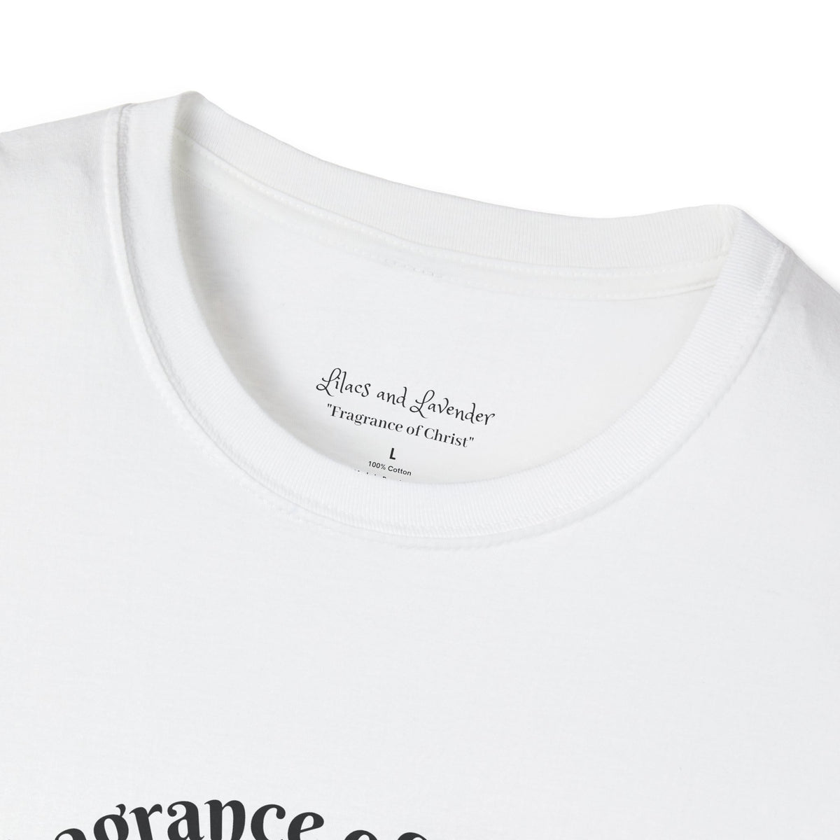T-Shirt — "Fragrance of Christ" Floral Christian Tee