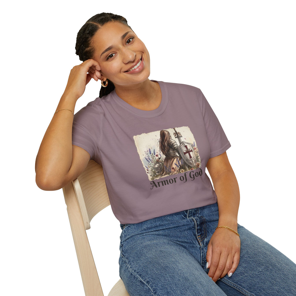 Armor of God T‑Shirt — Christian Faith Warrior Tee