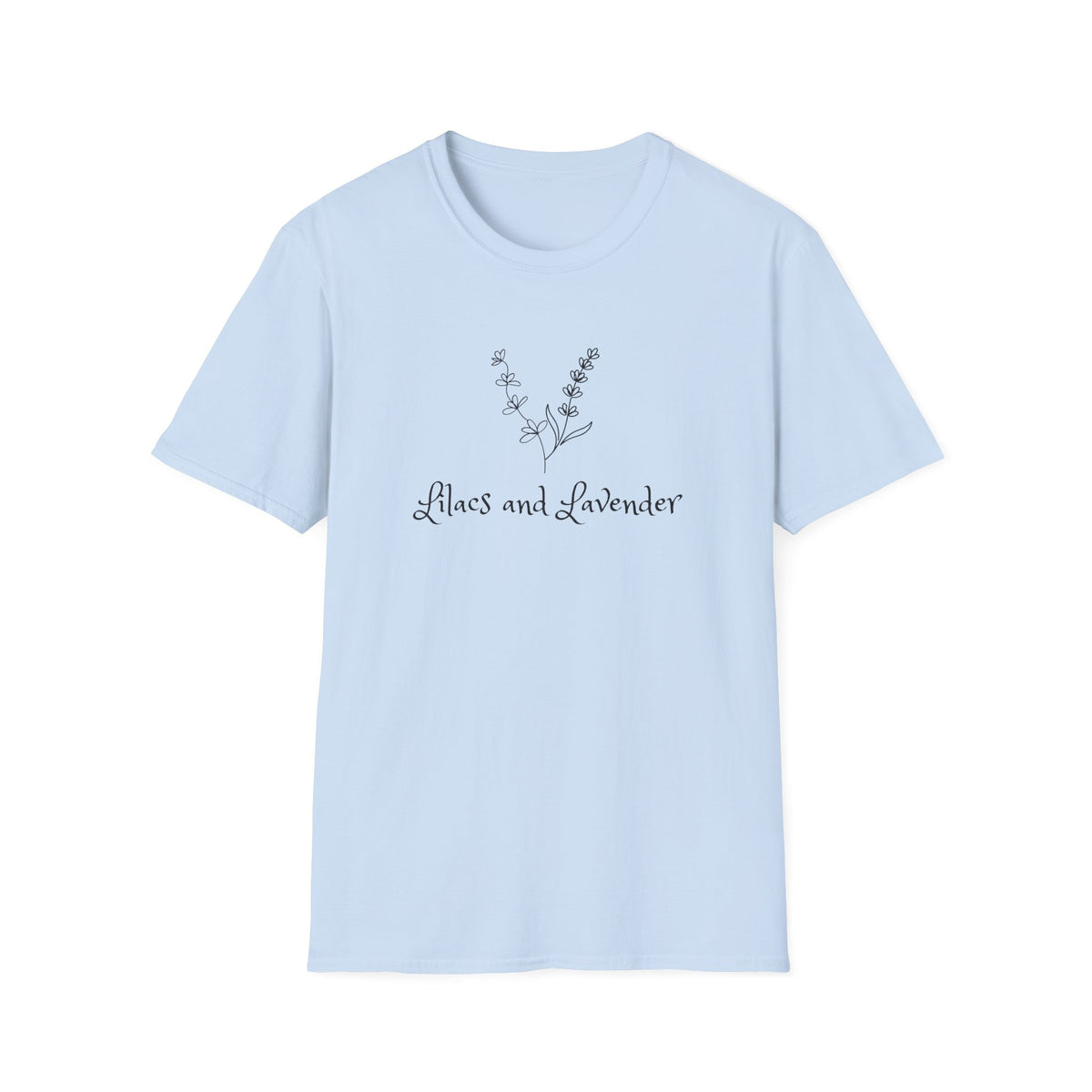 T-Shirt — Lilacs and Lavender Floral Tee