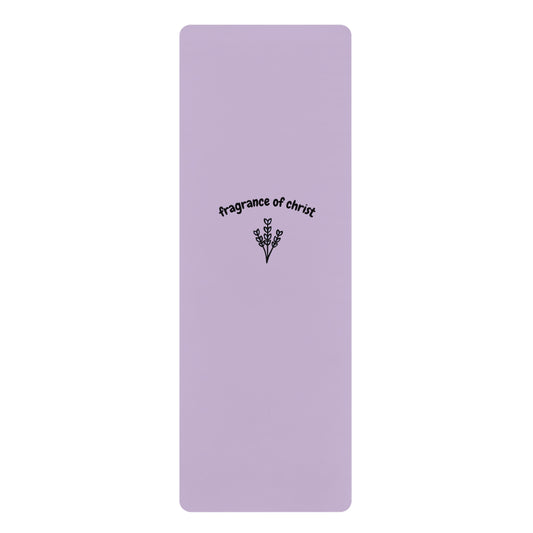 Lavender "Fragrance of Christ" — Non‑Slip Spiritual Fitness Mat