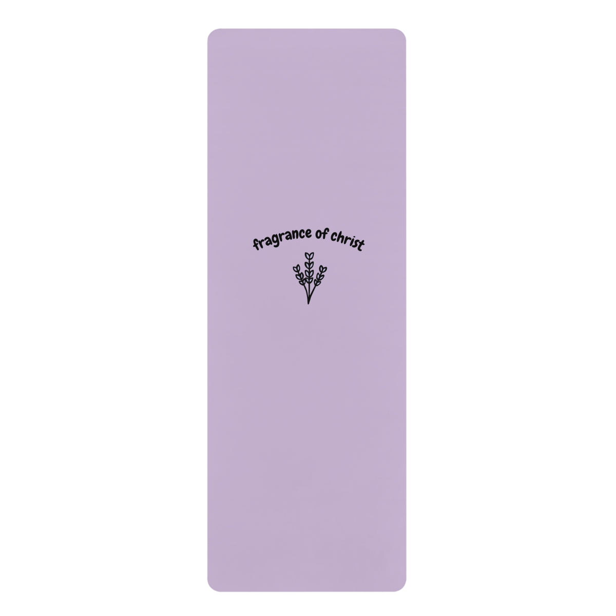 Lavender "Fragrance of Christ" — Non‑Slip Spiritual Fitness Mat