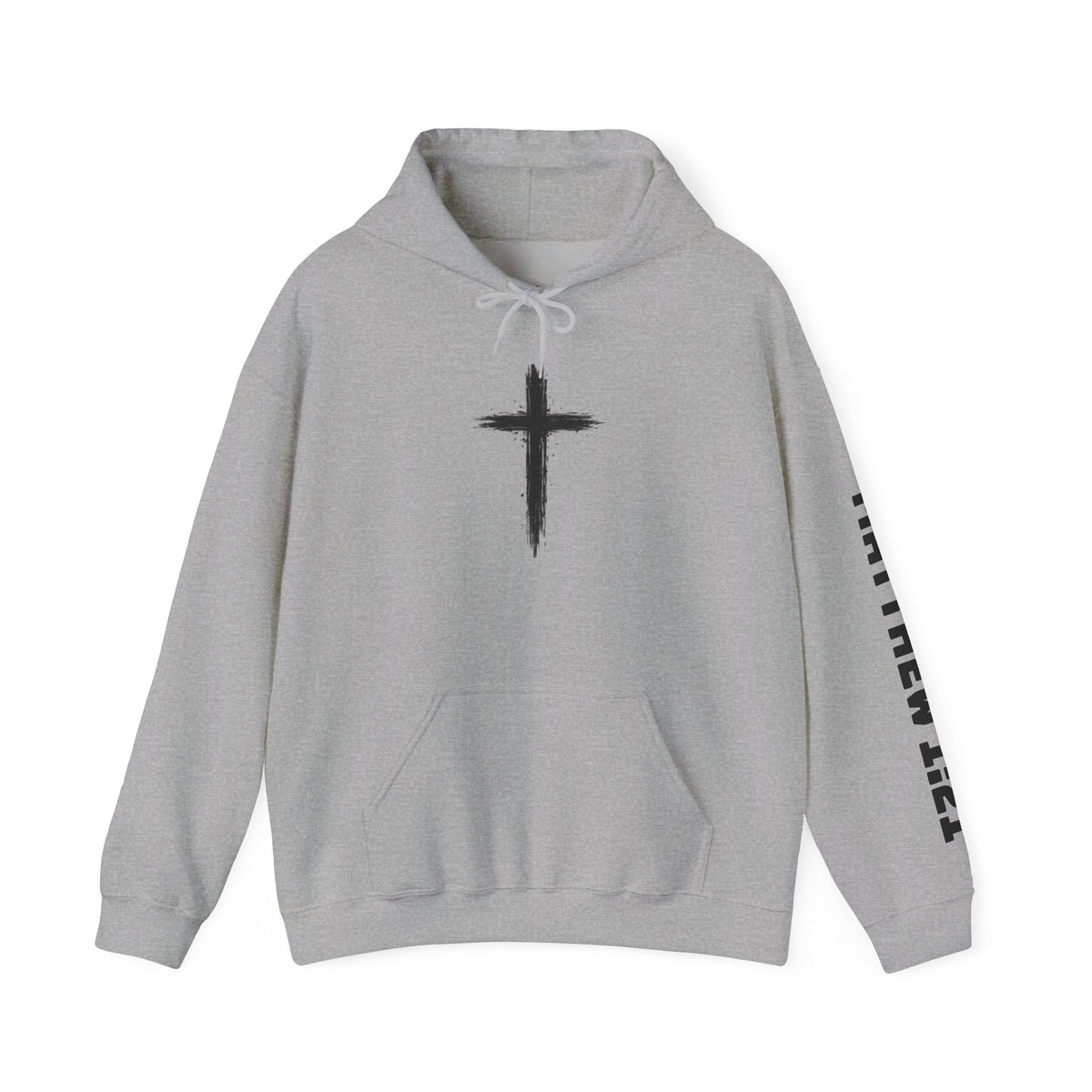 Yeshua Saves Christian Cross Hoodie