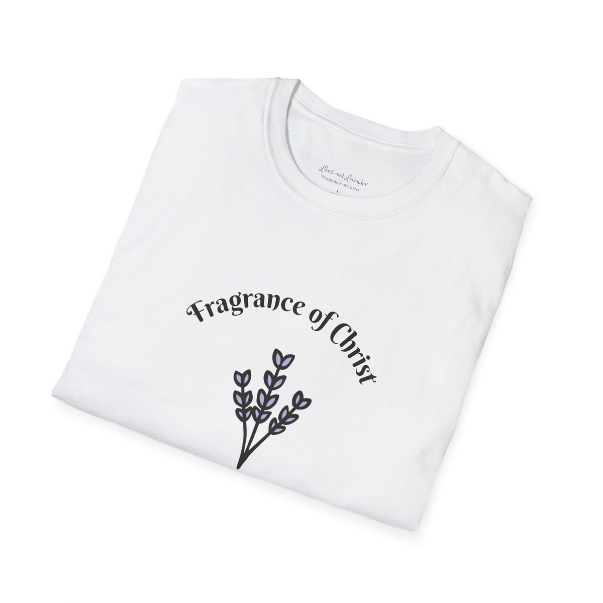 T-Shirt — "Fragrance of Christ" Floral Christian Tee