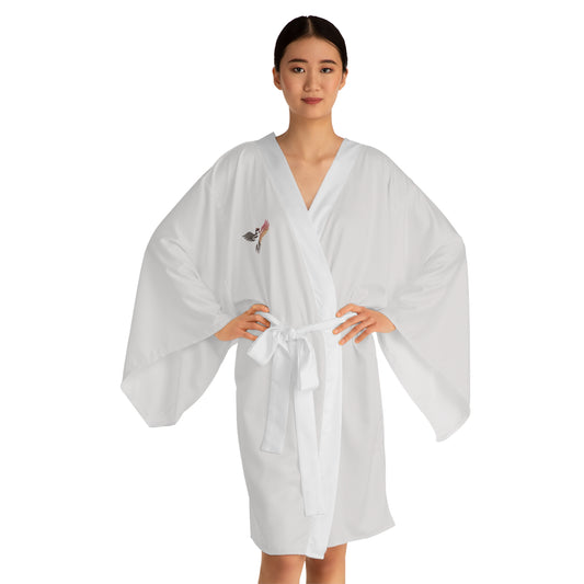 Rise Anew Kimono Robe — Long Sleeve Lightweight Lounge Wrap