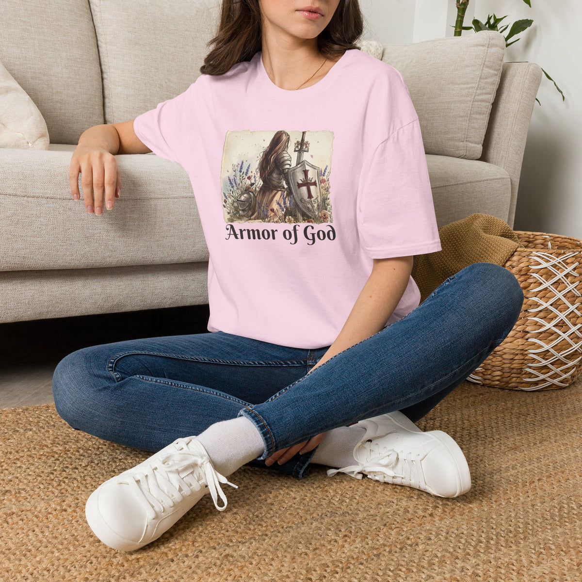 Armor of God T‑Shirt — Christian Faith Warrior Tee