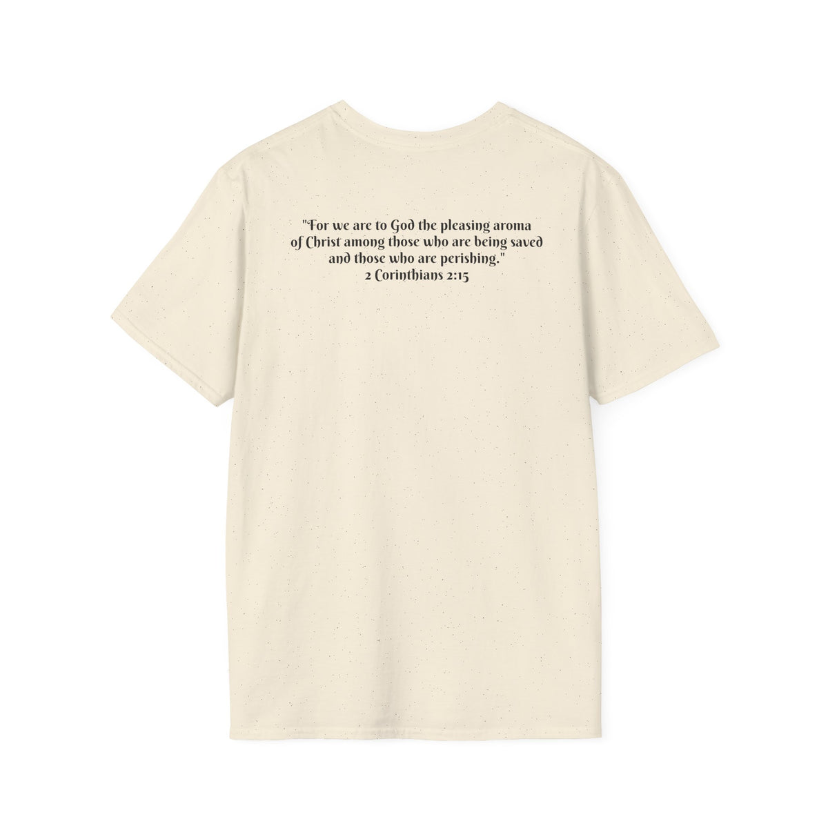 T-Shirt — "Fragrance of Christ" Floral Christian Tee