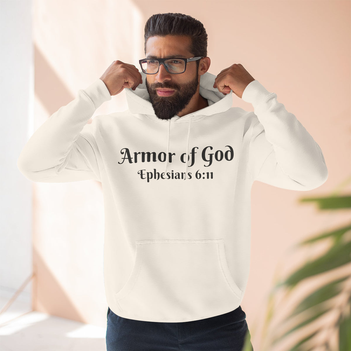 Armor of God Christian Fleece Hoodie