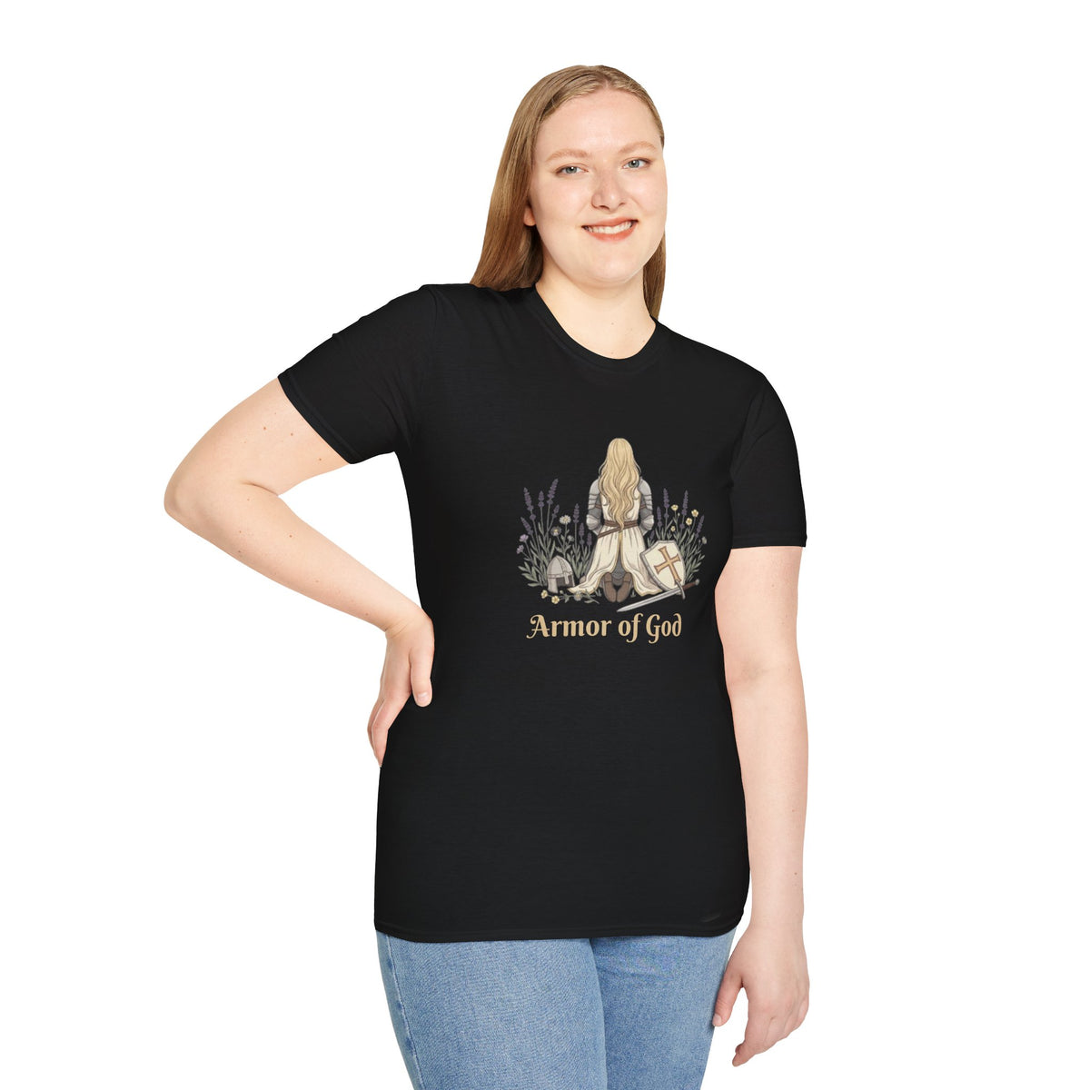 Armor of God T-Shirt — Christian Faith Prayer Tee (Ephesians 6:11)