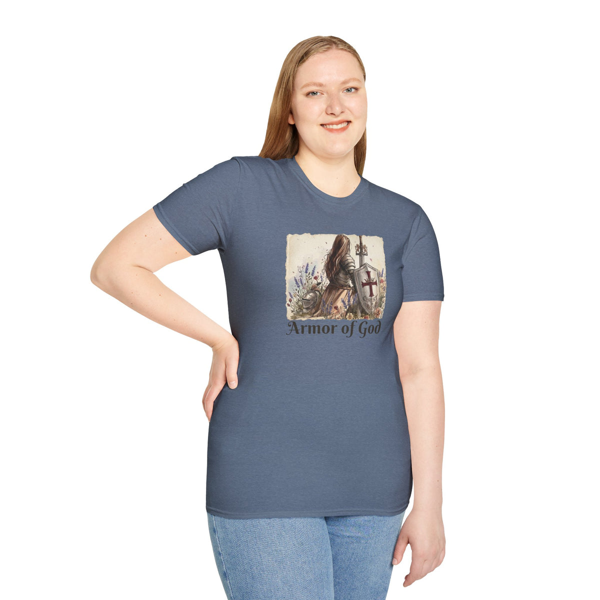 Armor of God T‑Shirt — Christian Faith Warrior Tee