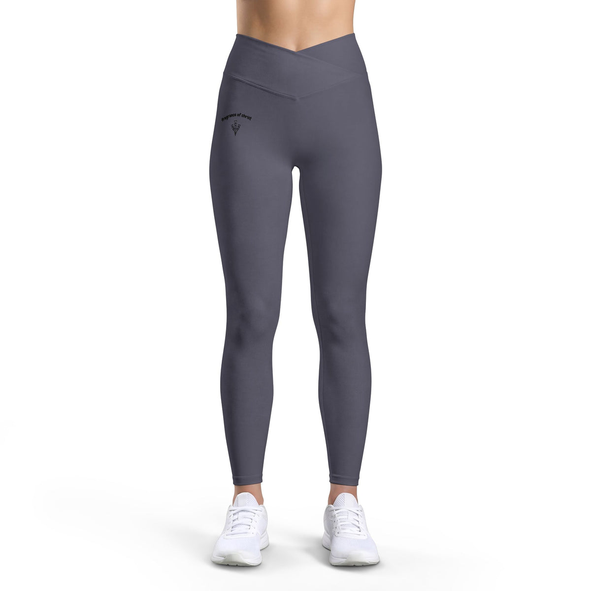 Women’s Fragrance of Christ Luxe Leggings — High-Waist V-Cut Activewear