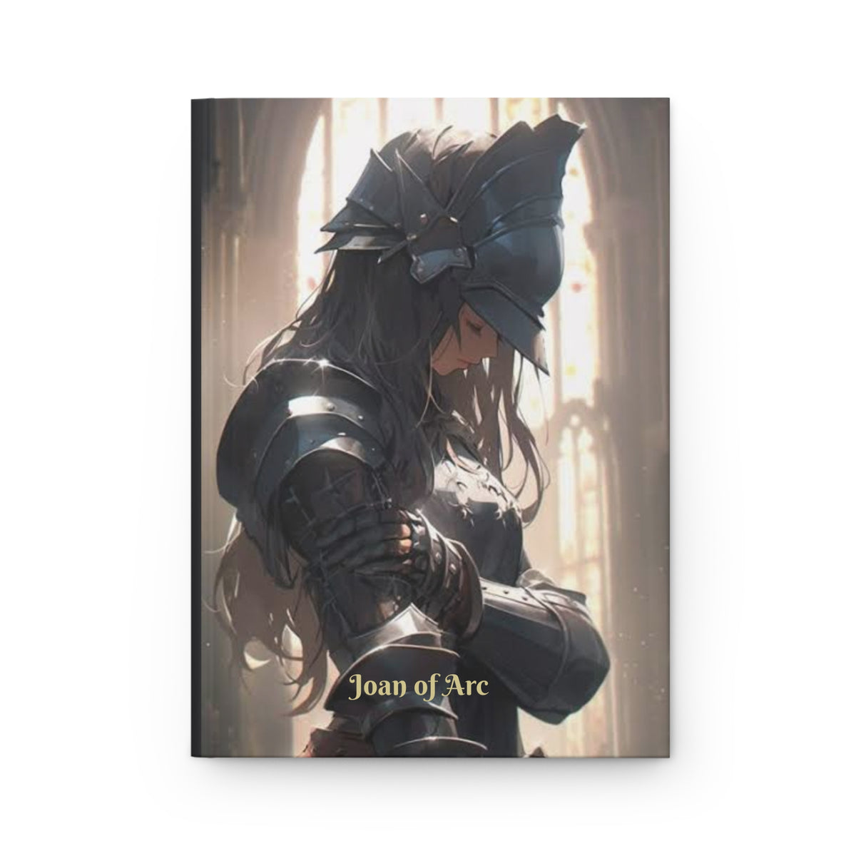 Joan of Arc Armor Hardcover Journal — Lined Inspirational Christian Notebook