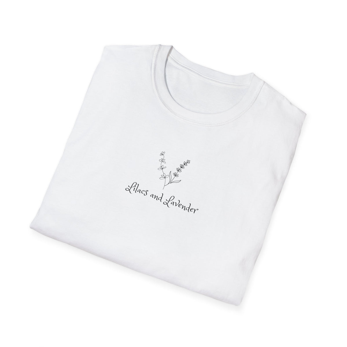T‑Shirt — Lilacs and Lavender Signature Graphic Tee