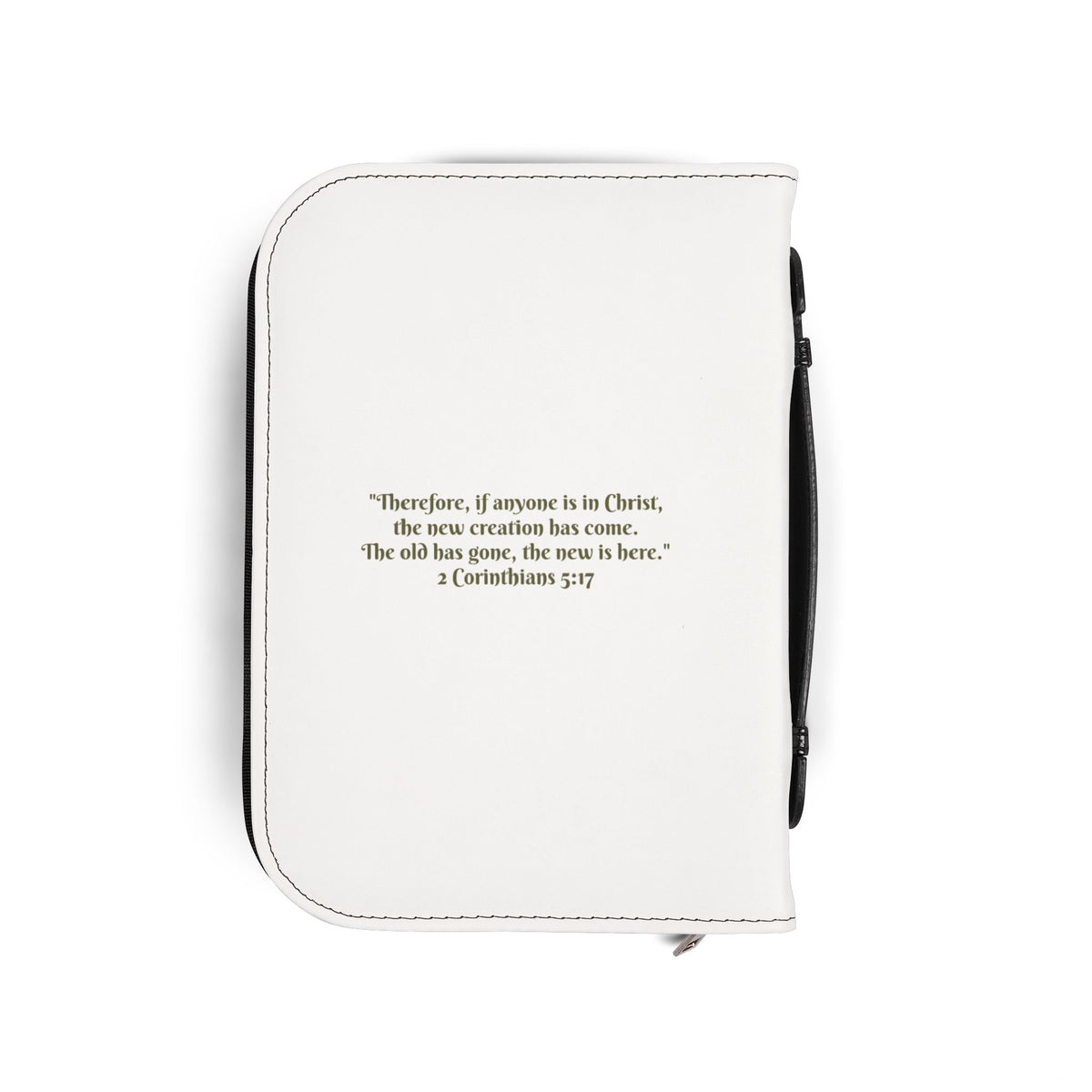 Bible Cover — 'Rise Anew' Phoenix Design with 2 Corinthians 5:17 Scripture