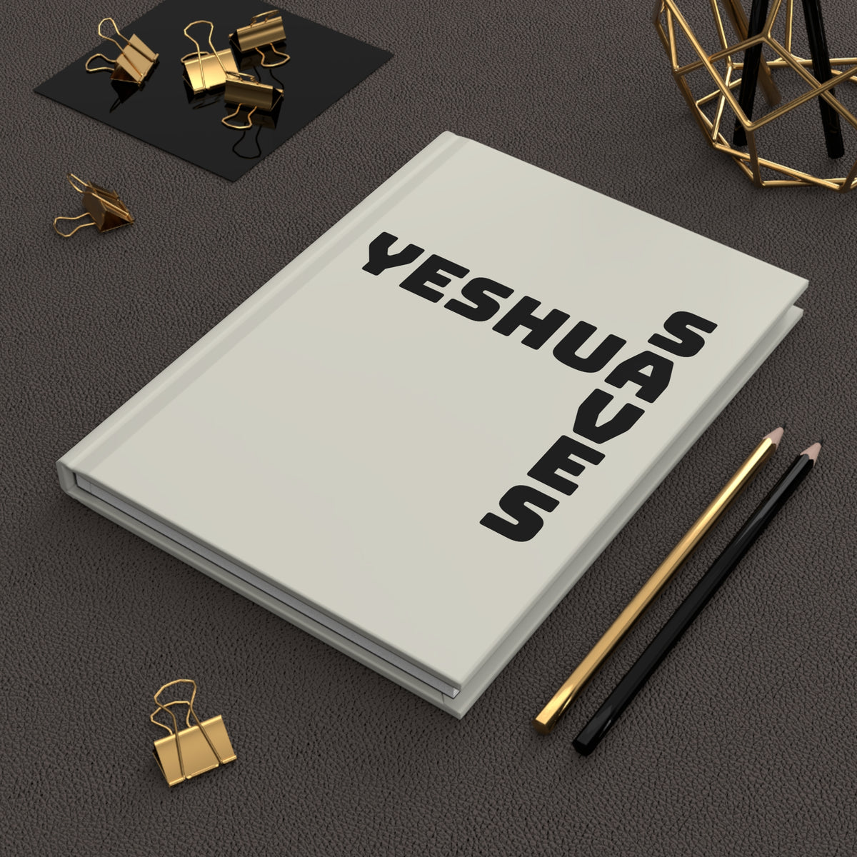 Yeshua Saves Christian Hardcover Journal