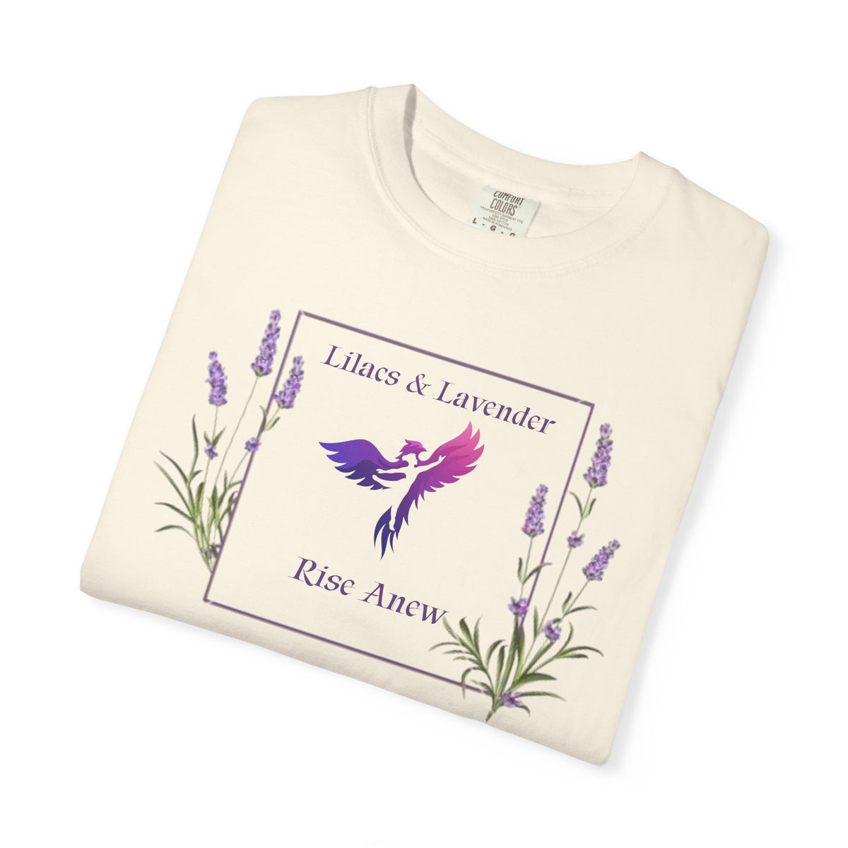 Lavender Hummingbird Tee — "Becoming the Fragrance of Christ"