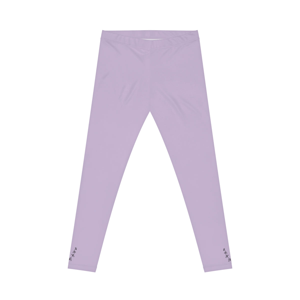 Lilacs and Lavender Leggings — Women's Casual Legging