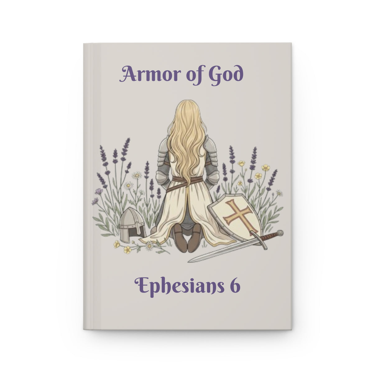 Armor of God Hardcover Journal — Ephesians 6 Christian Prayer Notebook