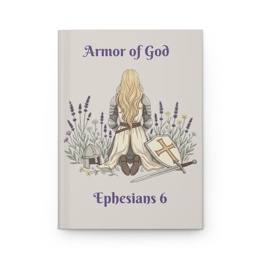 Armor of God Hardcover Journal — Ephesians 6 Christian Prayer Notebook