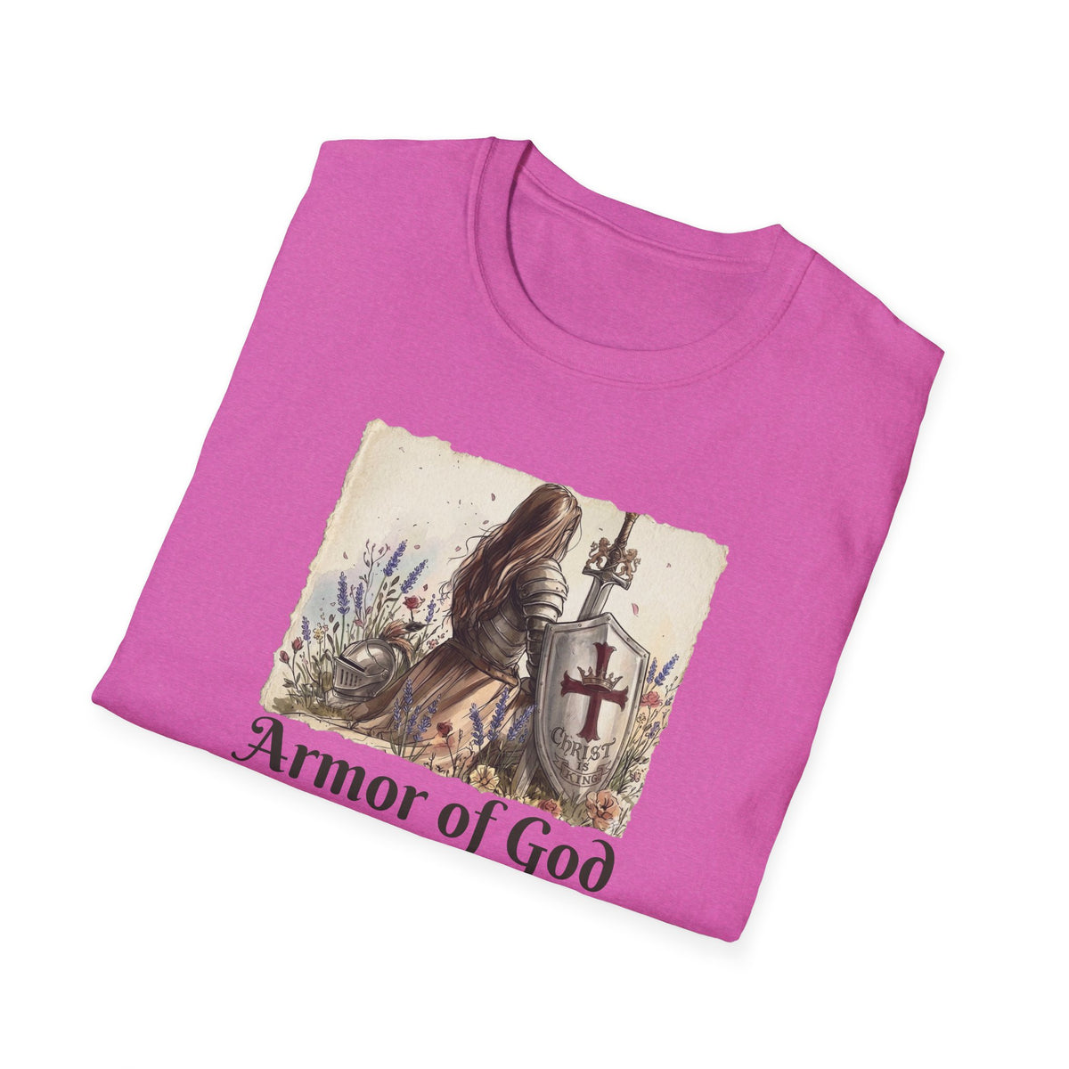 Armor of God T‑Shirt — Christian Faith Warrior Tee