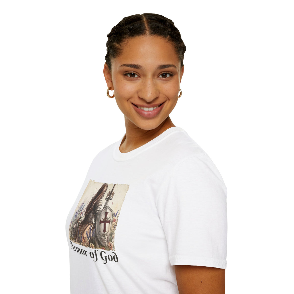 Armor of God T‑Shirt — Christian Faith Warrior Tee