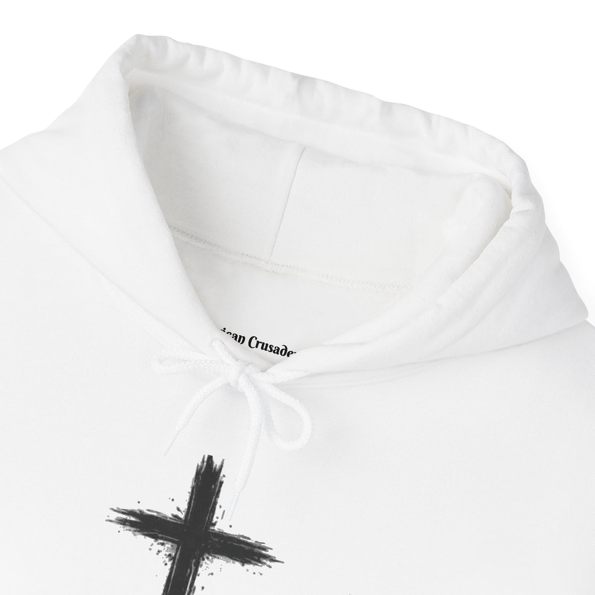 Yeshua Saves Christian Cross Hoodie
