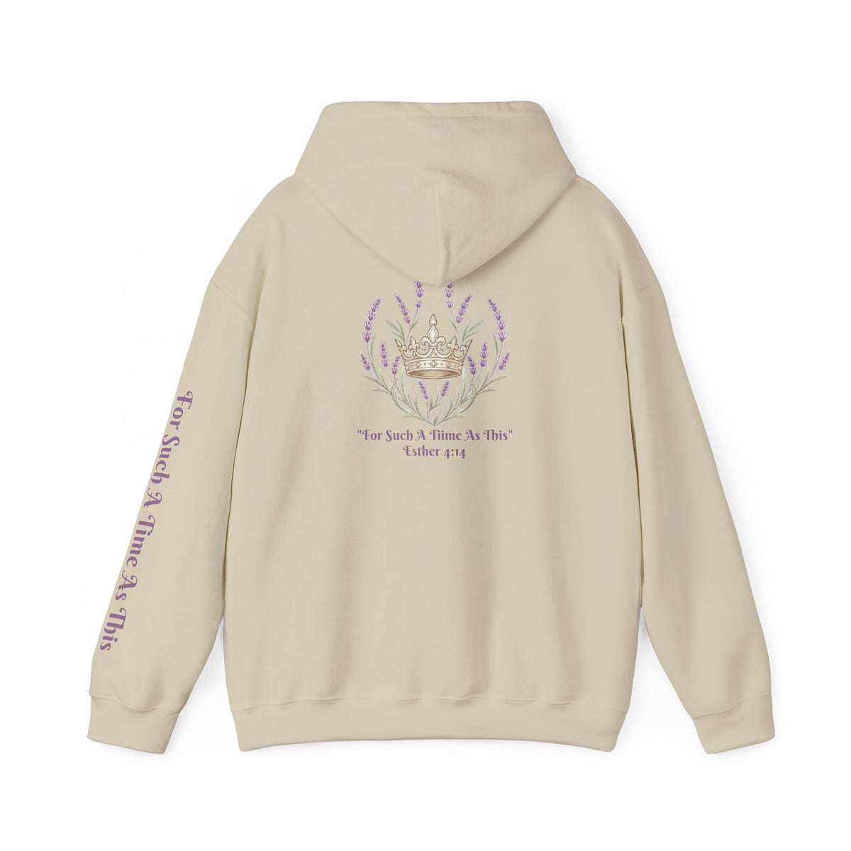 “For Such a Time as This” Faith Crown Hoodie