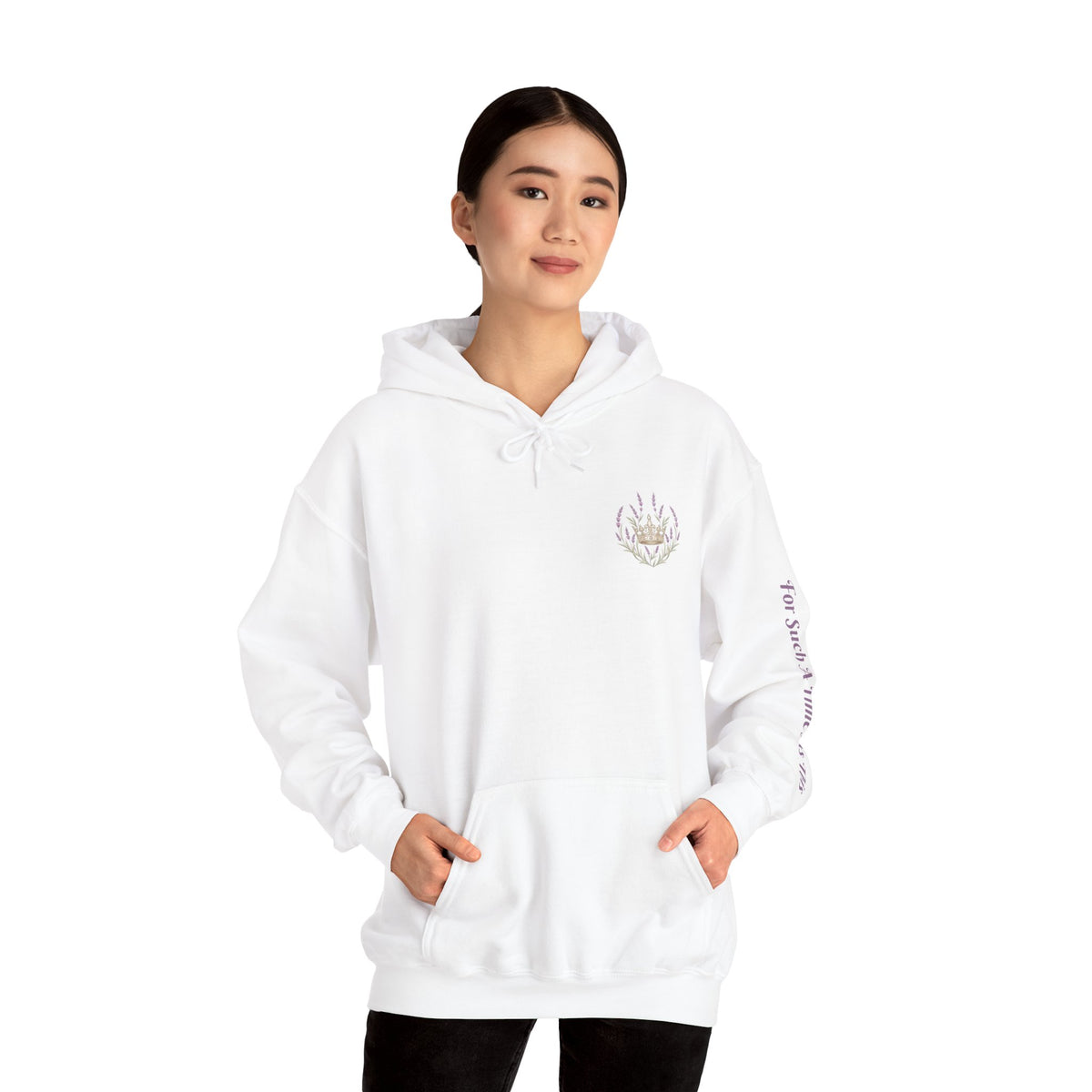 “For Such a Time as This” Faith Crown Hoodie