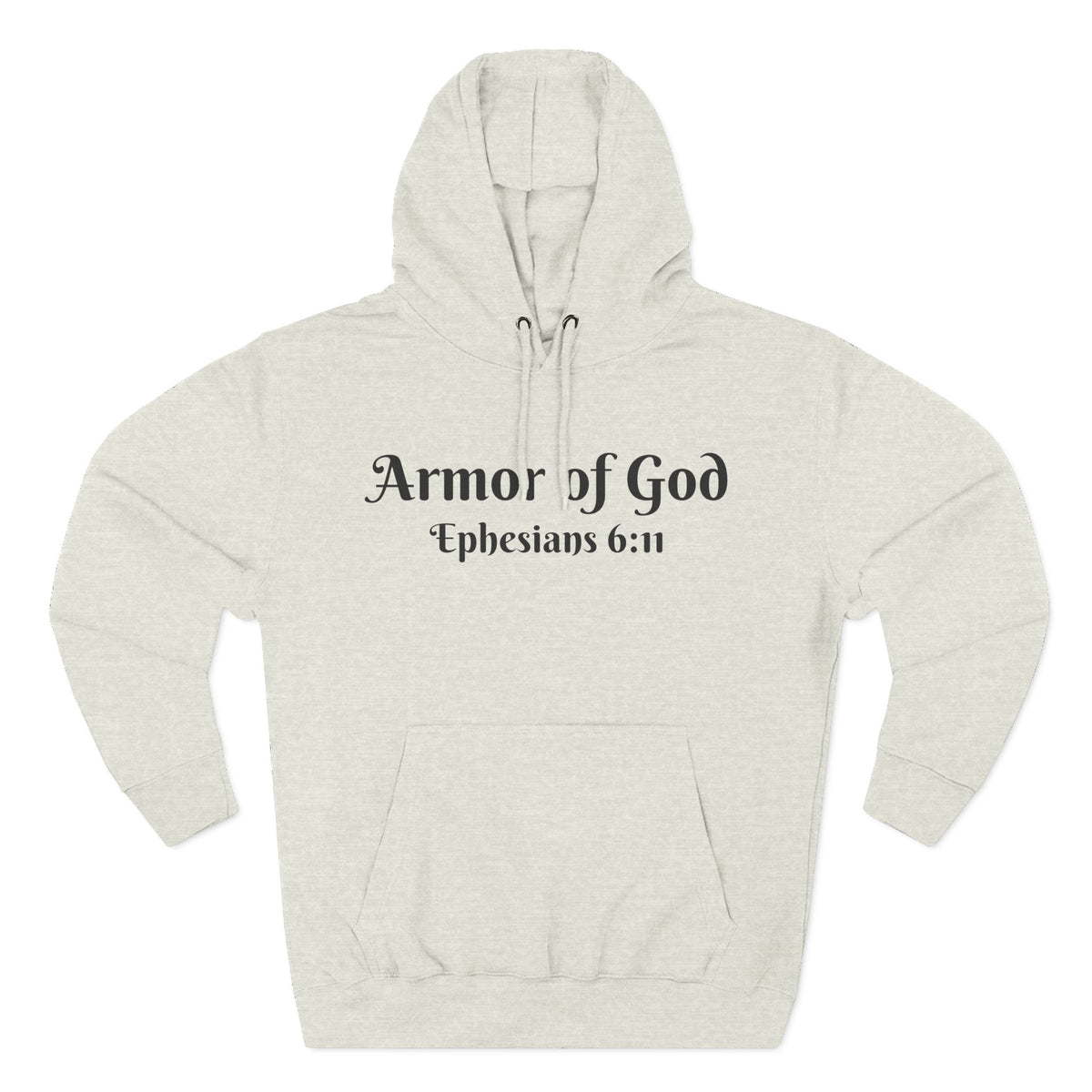 Armor of God Christian Fleece Hoodie