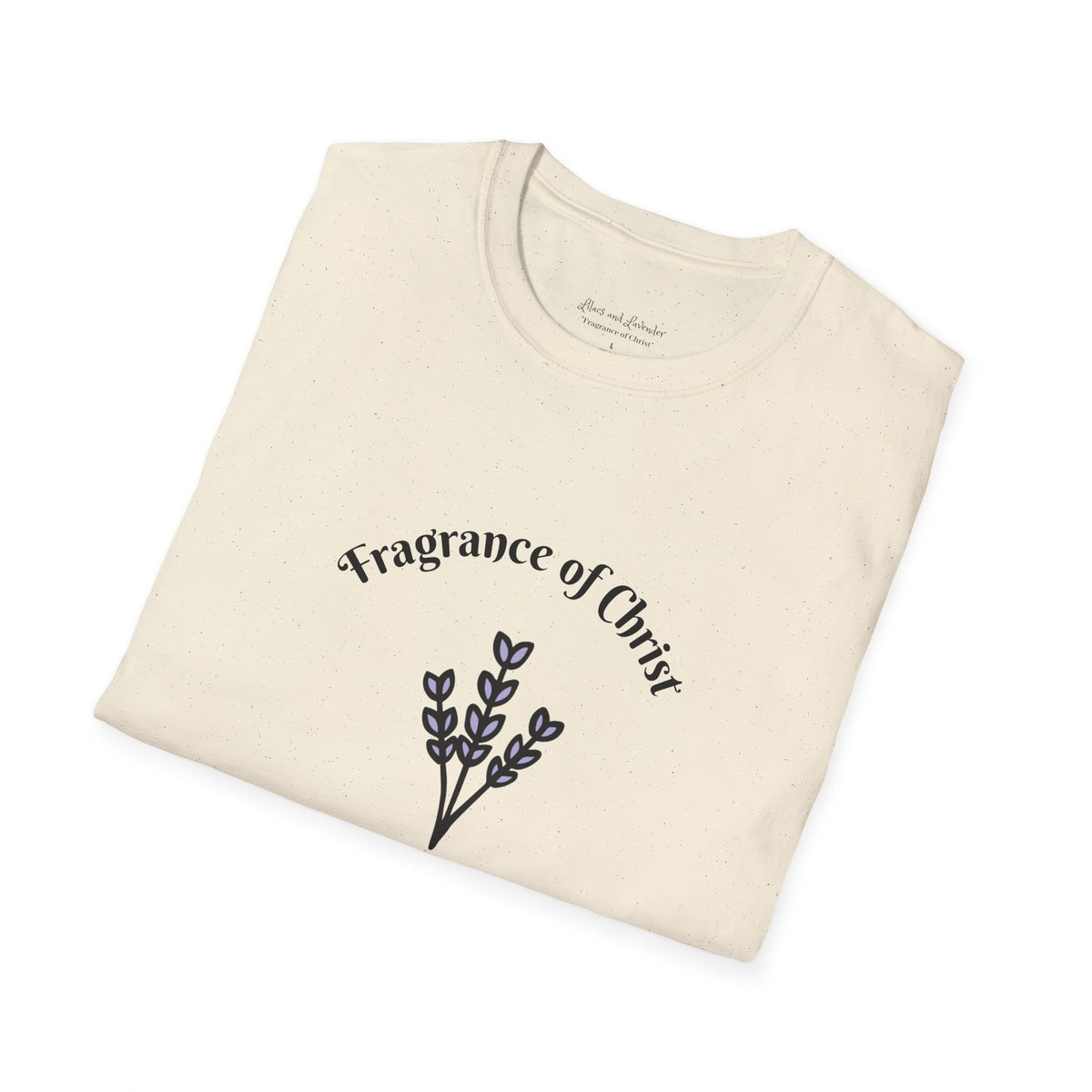 T-Shirt — "Fragrance of Christ" Floral Christian Tee