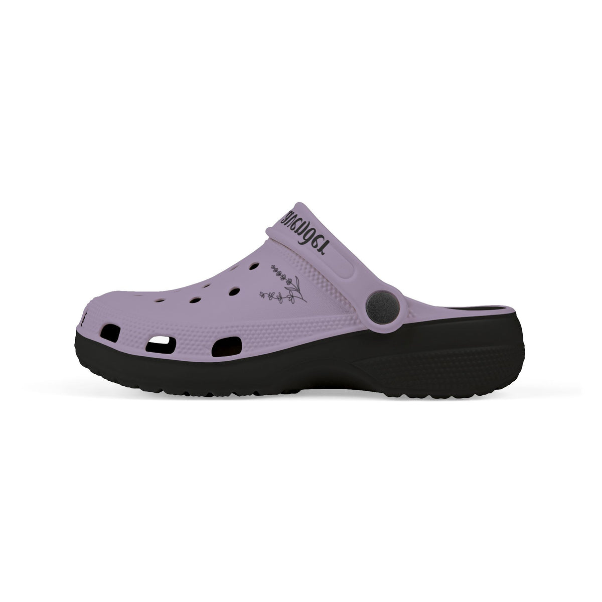 Kids Lavender Clogs — Lilac EVA Foam Slip-On Shoes